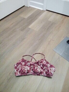 Crane Size XL Burgundy Bikini Top